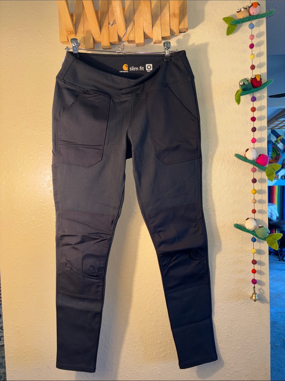 Carhartt Slim Fit Black Leggings